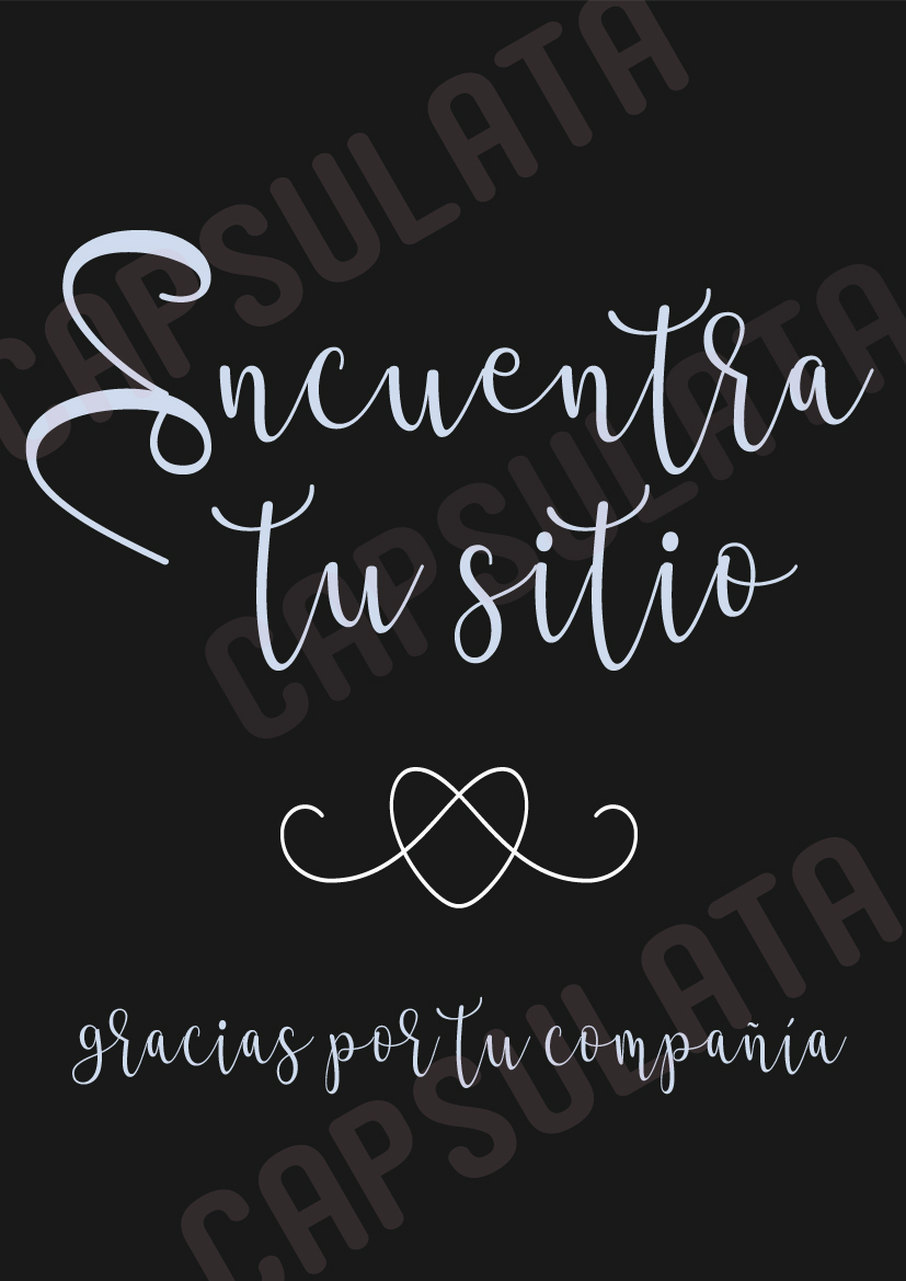 Cartel boda