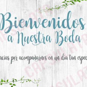 Cartel boda