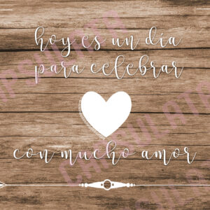 Cartel boda