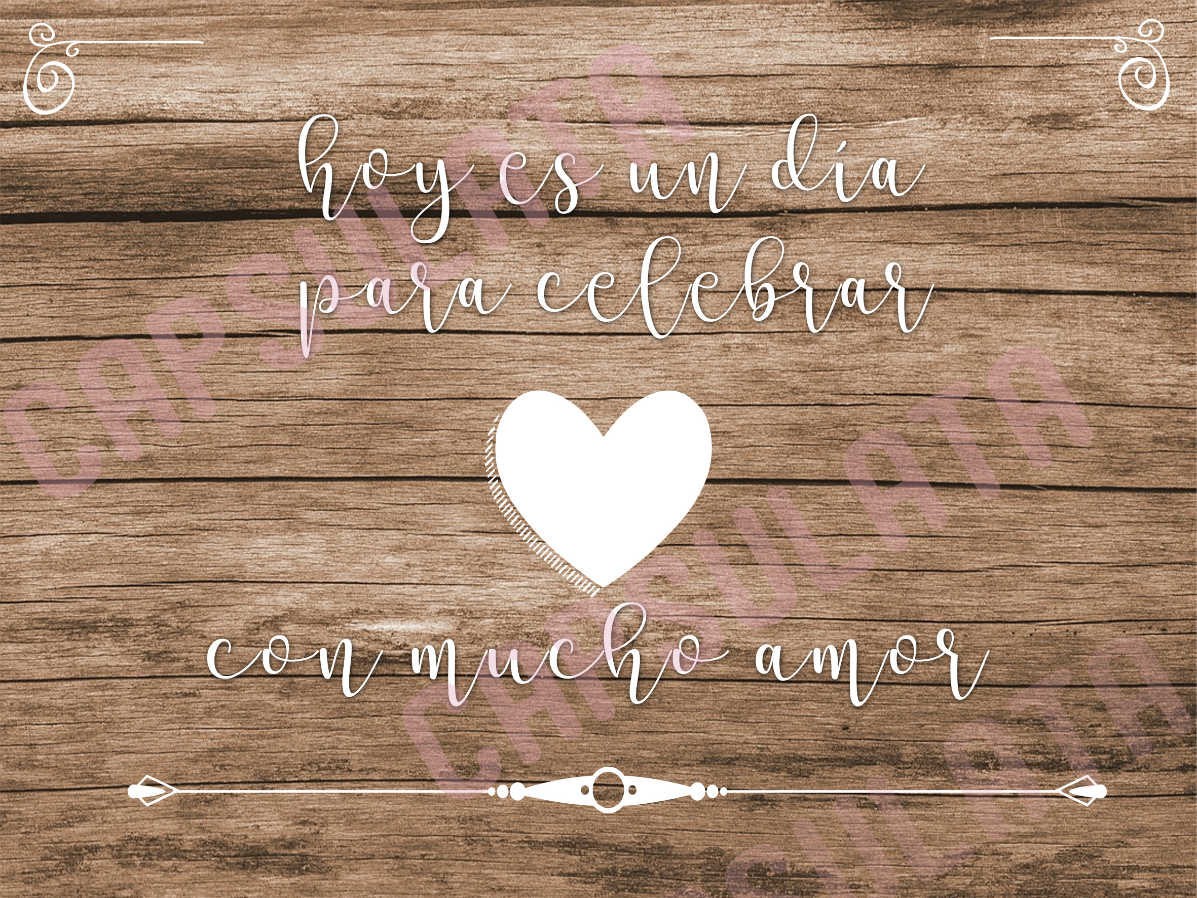 Cartel boda