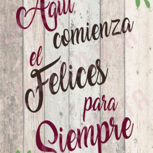 Cartel boda