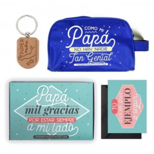 KIT "PAPÁ MIL GRACIAS POR ESTAR A MI LADO"