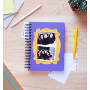 Alternative view of CUADERNO "FRIENDS" TAPA FORRADA A5