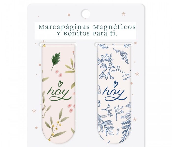 PACK MARCAPÁGINAS MAGNÉTICOS