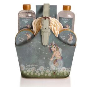 SET DE BAÑO BOLSO UNICORNIO